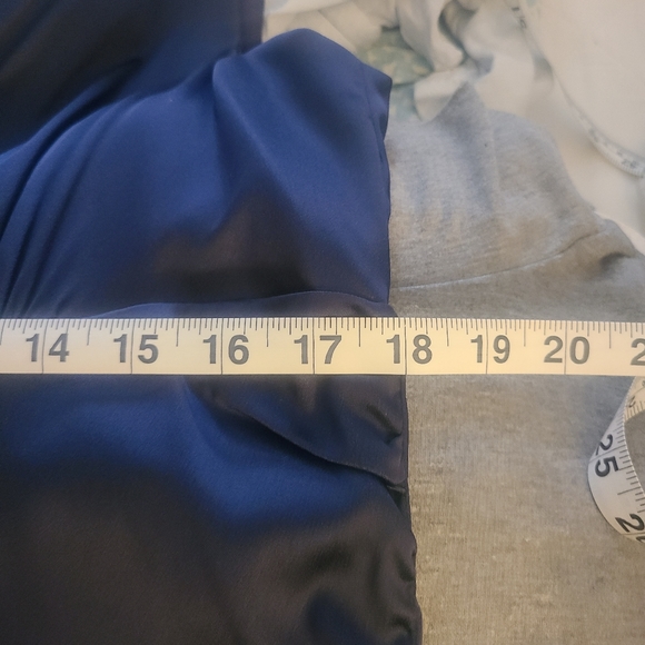 Slate blue Donna Ricco cocktail/sheath dress - Picture 9 of 10